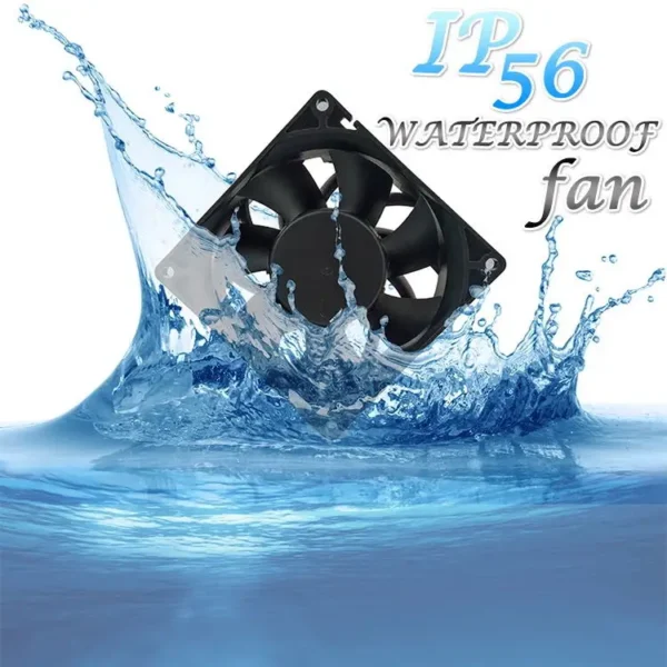 Axial Fan, 110V, 220V, 92x92x25mm - view 2
