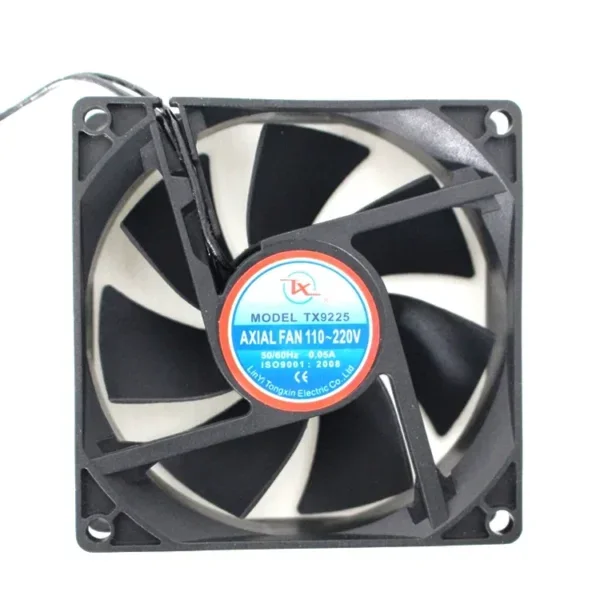 Axial Fan, 110V, 220V, 92x92x25mm - view 6