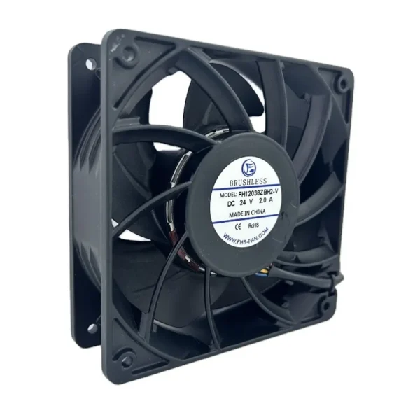 Axial Fan, 12038, 11000RPM, 120x120x38, 12V - view 4