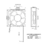Axial Fan, 120Mm, 4000Rpm, 12V, 24V - view 6