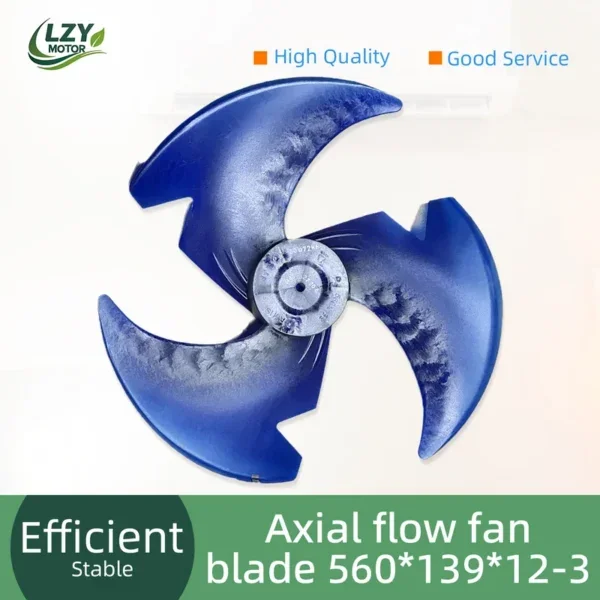 Axial Fan, 12100105000084, 3-Blade, 560x139x12, Plastic