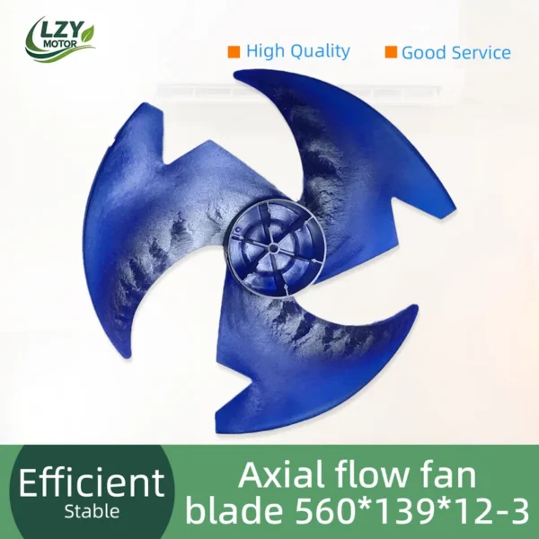 Axial Fan, 12100105000084, 3-Blade, 560x139x12, Plastic - view 2