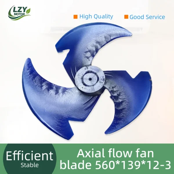 Axial Fan, 12100105000084, 3-Blade, 560x139x12, Plastic - view 3