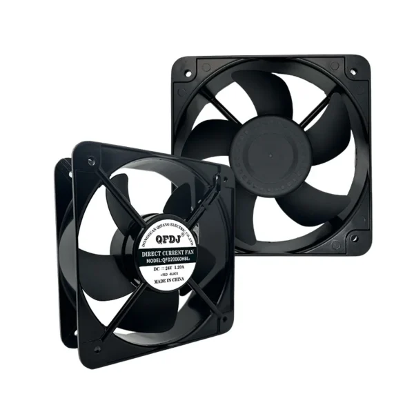 Axial Fan, 12v, 24v, 200mm, 200x200x60 - view 5