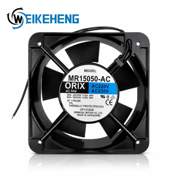 Axial Fan, 150mm, AC220V, 230V, 15050