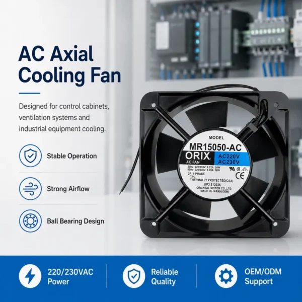 Axial Fan, 150mm, AC220V, 230V, 15050 - view 2