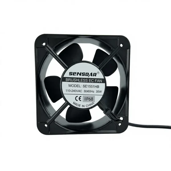 Axial Fan, 150x150x51mm, Plastic, UPS, Inverter - view 5