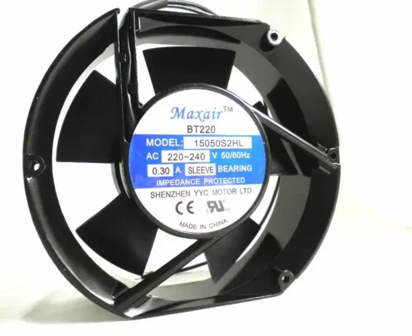 Axial Fan, 172x150x51mm, 230v, 60Hz