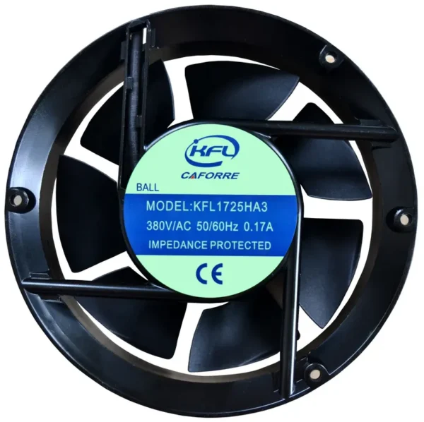 Axial Fan, 172x172x51mm, 220/380V, 220CFM, 100%