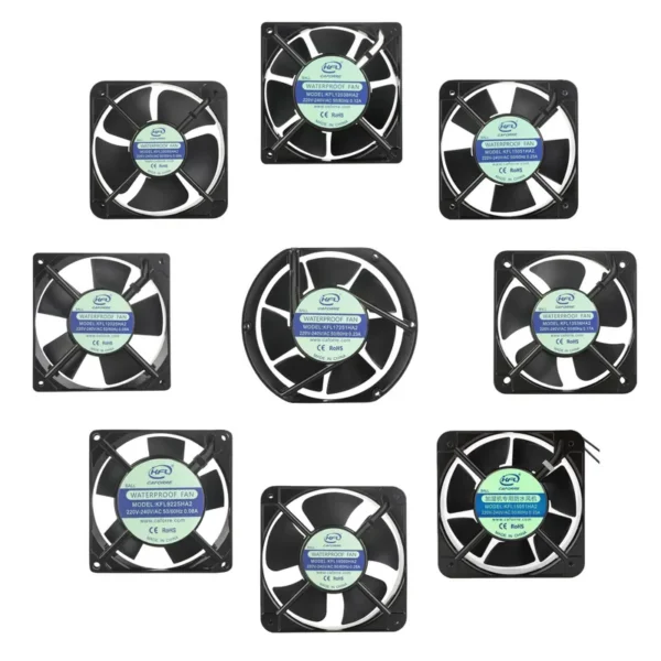 Axial Fan, 172x172x51mm, 220/380V, 220CFM, 100% - view 5
