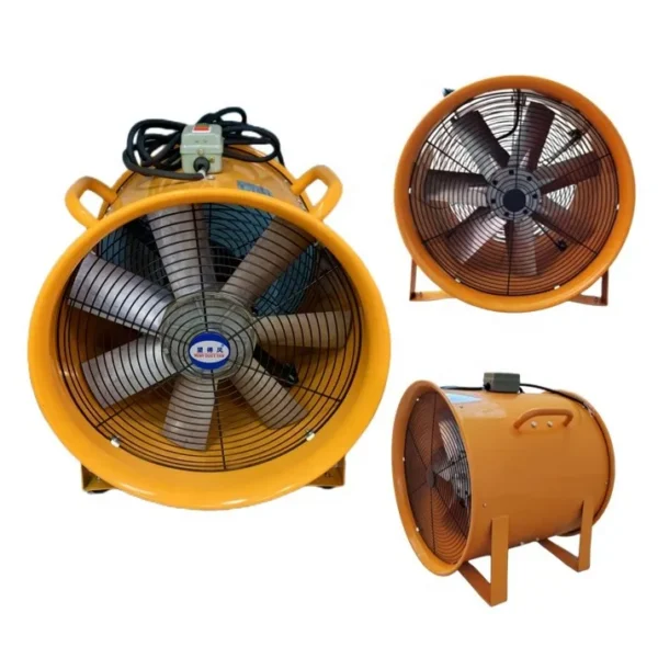Axial Fan, 18", Aluminum, Waterproof, 450mm - view 2