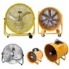 Axial Fan, 18", Aluminum, Waterproof, 450mm - view 3
