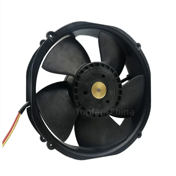 Axial Fan, 200x53mm/200x51mm, 24V/48V, CFM, Brushless - view 3