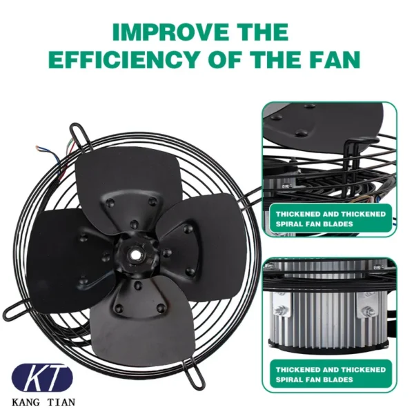 Axial Fan, 220V, 380V, 300W, 1410rpm - view 4