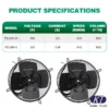 Axial Fan, 220V, 380V, 300W, 1410rpm - view 5