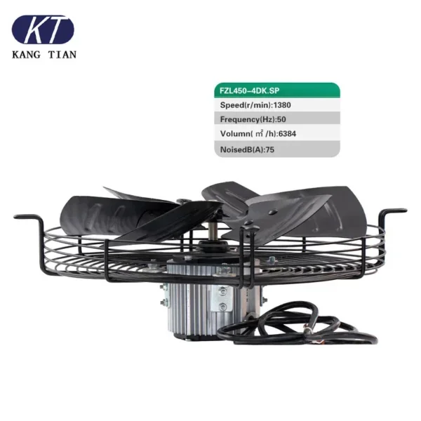 Axial Fan, 220V, 380V, 450W, 1380rpm