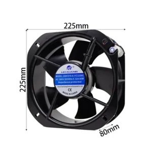 Axial Fan, 22580, 225*80mm, Cast