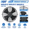 Axial Fan, 230V, 245/355W, 1400/1600RPM, 450mm - view 5