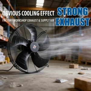 Axial Fan, 230v, Steel