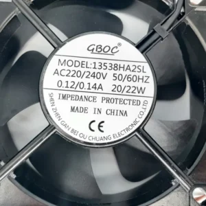 Axial Fan, 240 V, Electric