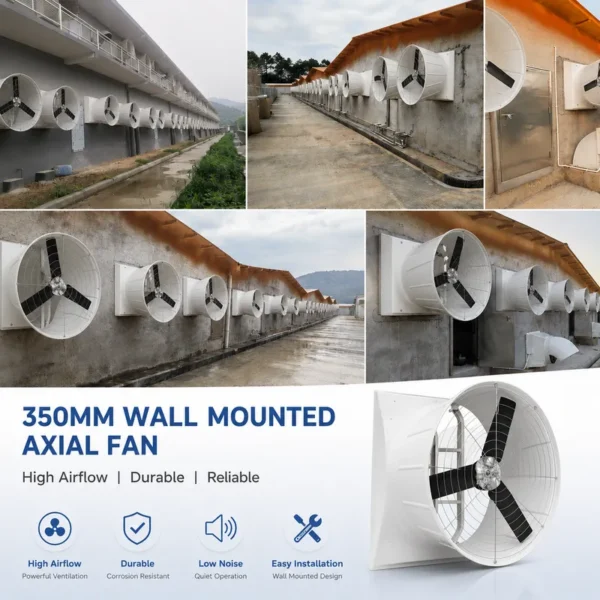 Axial Fan, 450mm, 1400RPM, 0.25kW-4p - view 3
