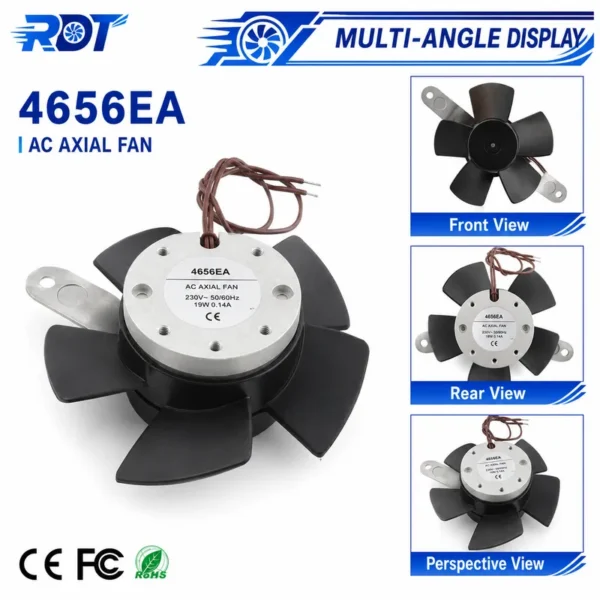 Axial Fan, 4656EAU, 230 V, Electric - view 6