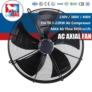 Axial Fan, 500mm, 380 V, Electric