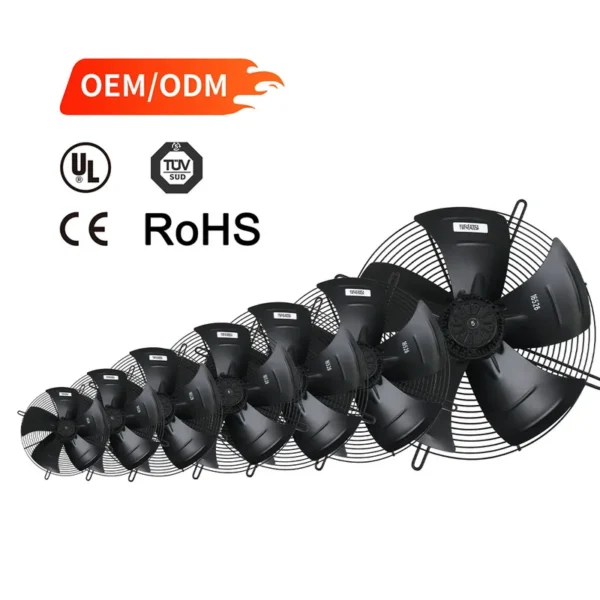 Axial Fan, 500mm, 380 V, Electric - view 2