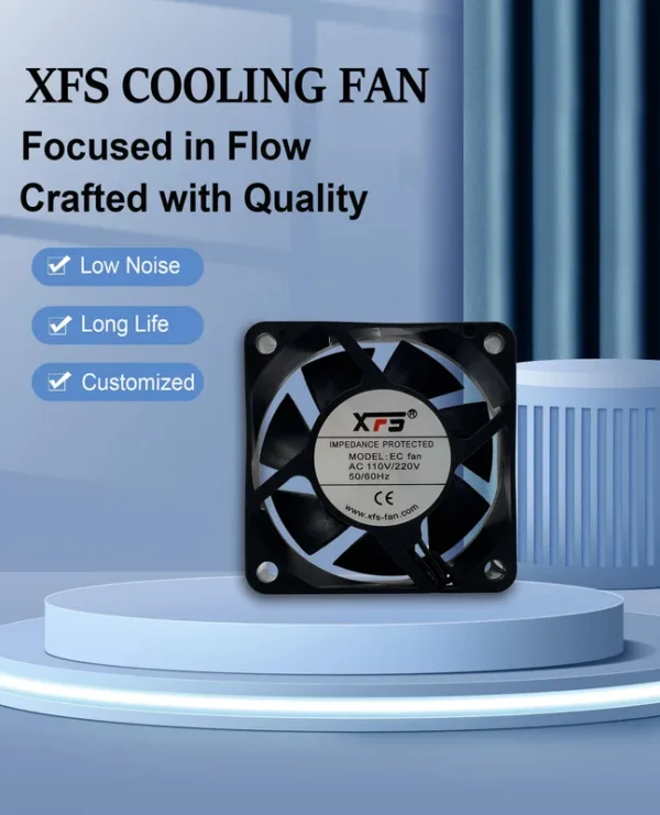 Axial Fan, 6025, 100V-240V, 3500-4500RPM - view 6