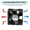 Axial Fan, 60x60x25mm, 110V, 220V - view 3