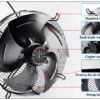 Axial Fan, 630mm, 220v, Cast Iron - view 5
