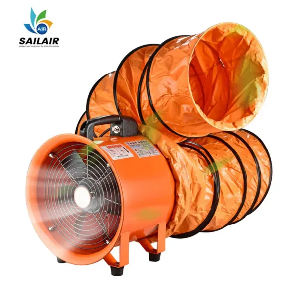 Axial Fan, 8-24, 220V, Portable, 5M