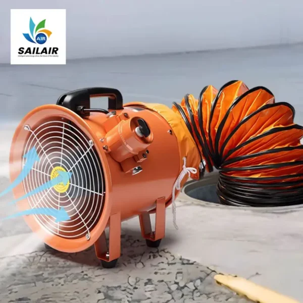Axial Fan, 8-24, 220V, Portable, 5M - view 6