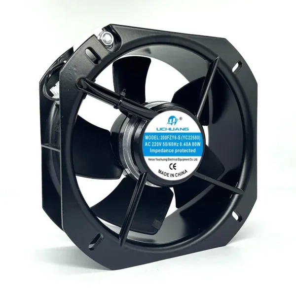 Axial Fan, 8", YC22580, 230/380V, 22522580mm - view 4