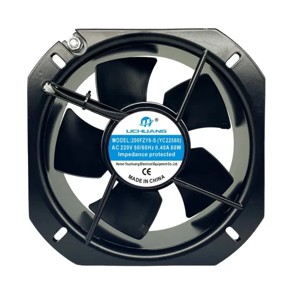 Axial Fan, 8", YC22580, 230/380V, 22522580mm - view 6