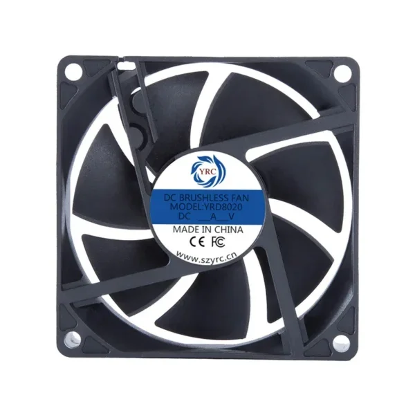 Axial Fan, 8020, 12V, 24V, 48V