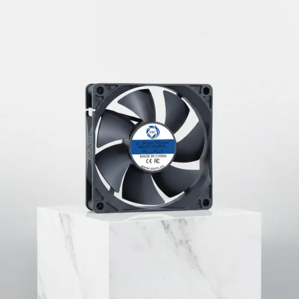 Axial Fan, 8020, 12V, 24V, 48V - view 2