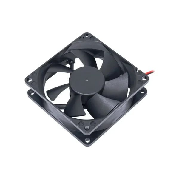 Axial Fan, 80mm, 5V/12V/24V, 80x80x25mm - view 3