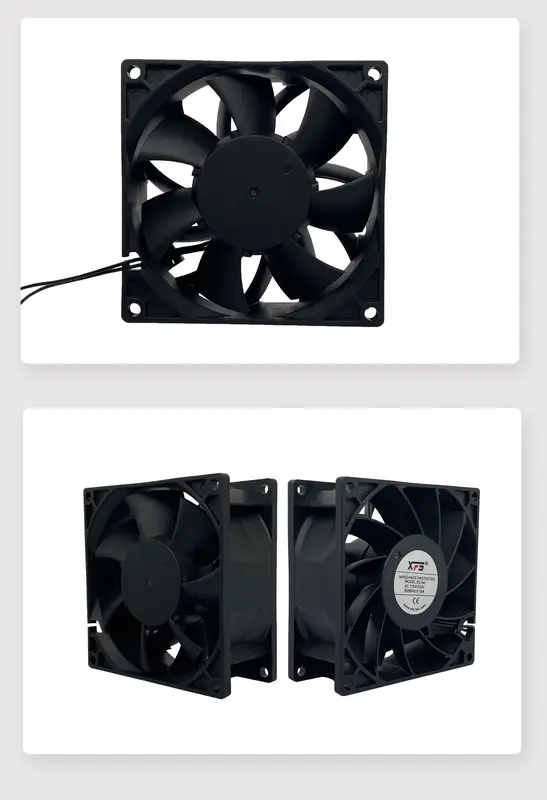 Axial Fan, 9238, AC110V/220V, Plastic - view 6