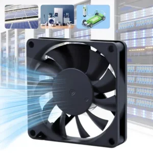 Axial Fan, 92mm, CFM, Brushless, 24V