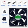 Axial Fan, 92mm, CFM, Brushless, 24V - view 4