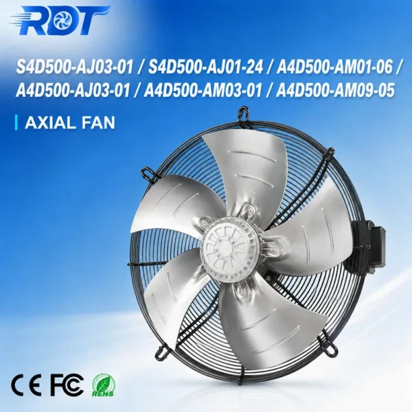 Axial Fan, A4D500-AM01-06, AJ03-01, AM03-01, 400V