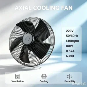 Axial Fan, AFL, A3P300-EC072-100, 220V, 50/60HZ