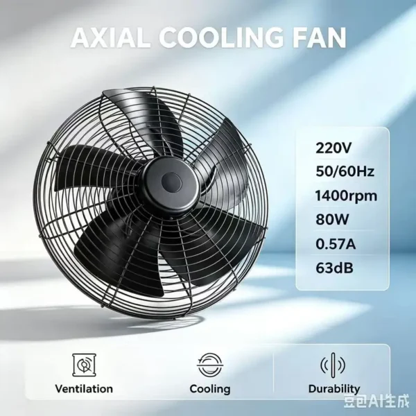 Axial Fan, AFL, A3P300-EC072-100, 220V, 50/60HZ - view 3