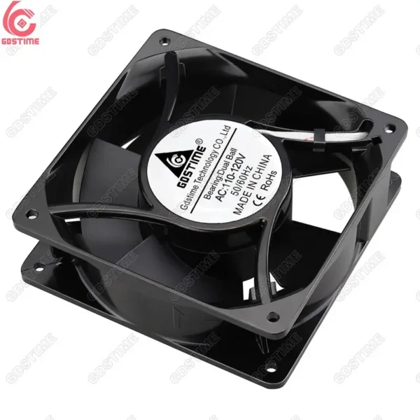 Axial Fan, Aluminum, 12038, 120mm, GAA1238 - view 5