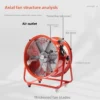 Axial Fan, Aluminum, 220V - view 3
