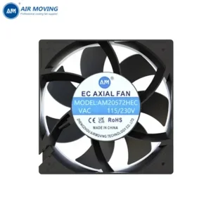 Axial Fan, AM20572HEC, Brushless, 200x200x57mm, 110-240V