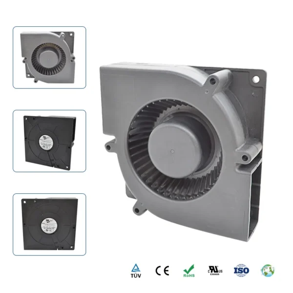 Axial Fan, CFM, 40cfm, 45cfm, 12v - view 3