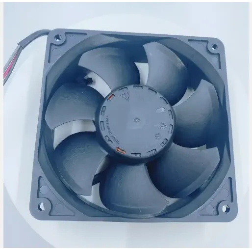 Axial Fan, EC-12038, 12V, Aluminum, Plastic - view 4