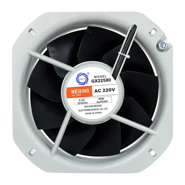Axial Fan, GX22580, 225*225*80mm, AC220V, Copper - view 2